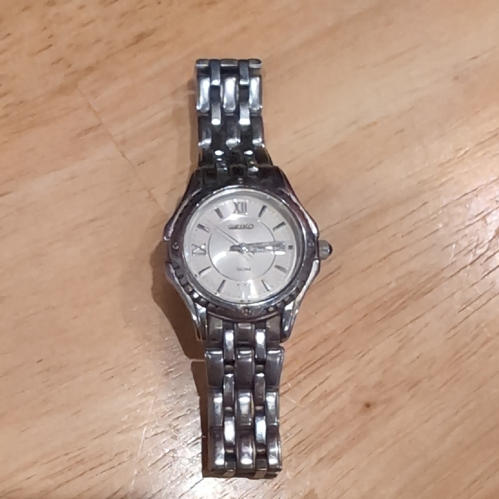 Seiko Silver Watch Stainless Steel